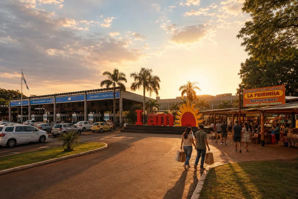 Destino de compras na Argentina, na região de Puerto Iguazú